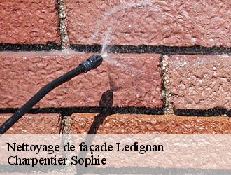 Nettoyage de façade  ledignan-30350 Charpentier Sophie