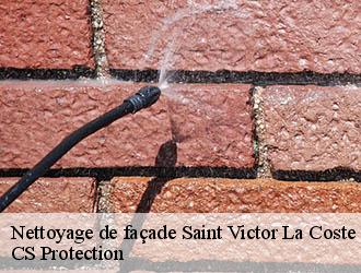 Nettoyage de façade saint-victor-la-coste-30290 CS Protection