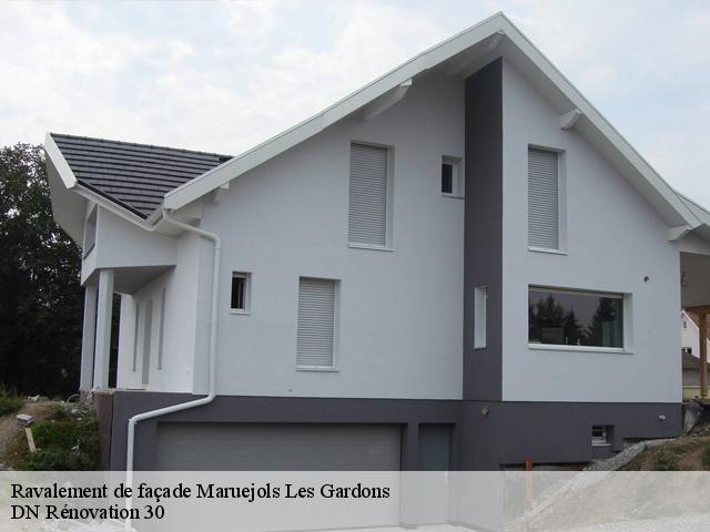 Ravalement de façade  maruejols-les-gardons-30350 DN Rénovation 30