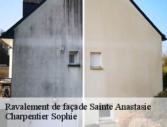 Ravalement de façade  sainte-anastasie-30190 Charpentier Sophie