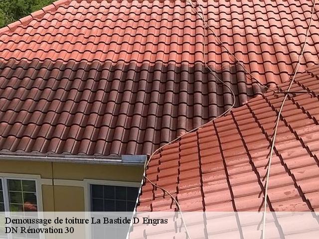 Demoussage de toiture  la-bastide-d-engras-30330 DN Rénovation 30