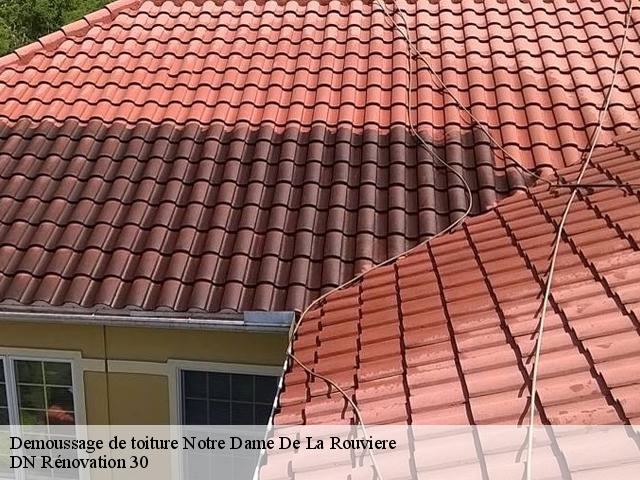 Demoussage de toiture  notre-dame-de-la-rouviere-30570 DN Rénovation 30