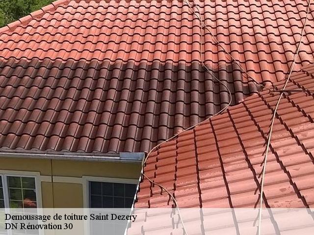 Demoussage de toiture saint-dezery-30190 Rudy couverture