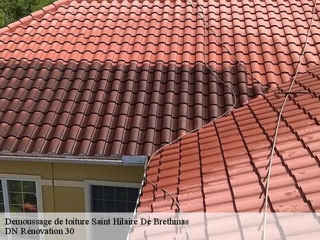 Demoussage de toiture saint-hilaire-de-brethmas-30560 Rudy couverture