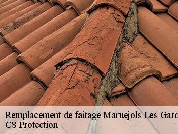 Remplacement de faitage maruejols-les-gardons-30350 CS Protection