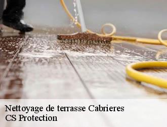 Nettoyage de terrasse  cabrieres-30210 CS Protection