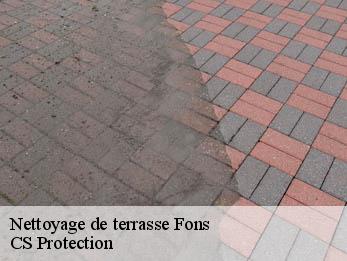 Nettoyage de terrasse  30730